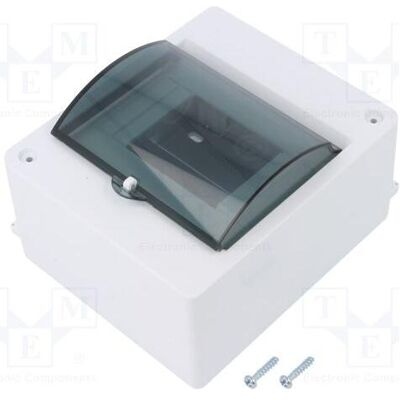 Elektro-Plast Obudowa natynkowa 140x120x84mm IP30 MINI S-5 zacisk N 2305-11 (Boîtier), Accessoires électroniques + boîtier, Blanc, Transparent Elektro-Plast Obudowa natynkowa 140x120x84mm IP30 MINI S-5 zacisk N 2305-11 (Boîtier), Accessoires électroniques + boîtier, Blanc, Transparent