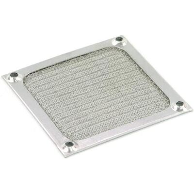 Aquatuning Filtre de ventilateur 80mm Couleur argent, Ventilateur PC : accessoires, Argent Aquatuning Filtre de ventilateur 80mm Couleur argent, Ventilateur PC : accessoires, Argent
