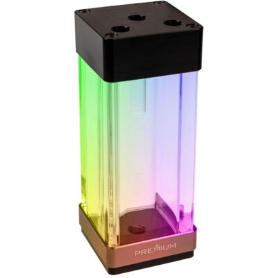 Bitspower Premium Cubiod Réservoir de compensation 150 mm - Acrylique, Réservoir de compensation Bitspower Premium Cubiod Réservoir de compensation 150 mm - Acrylique, Réservoir de compensation