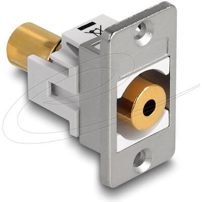 Delock Panel Mount Klinkenbuchse 3,5mm 4 Pin zu Klinkenbuchse 3,5mm 4 Pin vergoldet silber / weiss, Armoire serveur : accessoires, Blanc, Argent Delock Panel Mount Klinkenbuchse 3,5mm 4 Pin zu Klinkenbuchse 3,5mm 4 Pin vergoldet silber / weiss, Armoire serveur : accessoires, Blanc, Argent