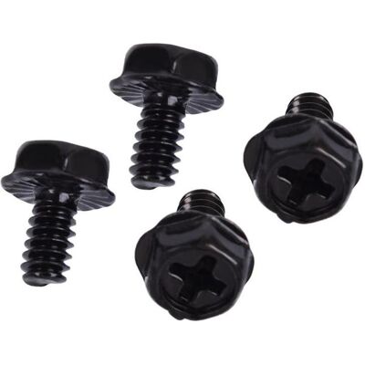 Aquatuning Vis UNC 6-32 x 6 croix pour D-RAM Cooler X2 (4xpcs) - black nickel, Composant PC : outils Aquatuning Vis UNC 6-32 x 6 croix pour D-RAM Cooler X2 (4xpcs) - black nickel, Composant PC : outils