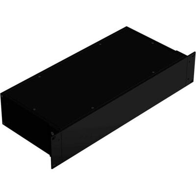 Hammond Boîtier de table/montage en rack en aluminium, 5U (Boîtier), Accessoires électroniques + boîtier, Noir Hammond Boîtier de table/montage en rack en aluminium, 5U (Boîtier), Accessoires électroniques + boîtier, Noir