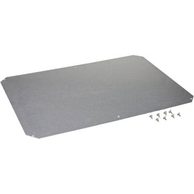 Fibox Mounting plate 730x530x2 mm Galvanized steel for size 800x600x300, Accessoires électroniques + boîtier, Argent Fibox Mounting plate 730x530x2 mm Galvanized steel for size 800x600x300, Accessoires électroniques + boîtier, Argent