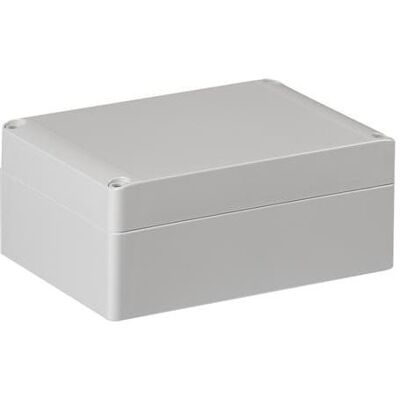 Ensto Caisse de montage Cubo S polycarbonate 175 x 175 x 100 mm grå RAL7035 IP66 med grå låg uden udslagsb (Boîtier), Accessoires électroniques + boîtier, Gris Ensto Caisse de montage Cubo S polycarbonate 175 x 175 x 100 mm grå RAL7035 IP66 med grå låg uden udslagsb (Boîtier), Accessoires électroniques + boîtier, Gris