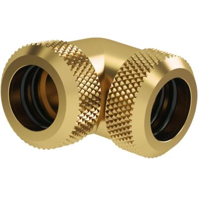 Barrow Adaptateur Multi-Link 90 degrés 12mm AD vers 12mm AD Hardtube - or, Raccord, Or Barrow Adaptateur Multi-Link 90 degrés 12mm AD vers 12mm AD Hardtube - or, Raccord, Or