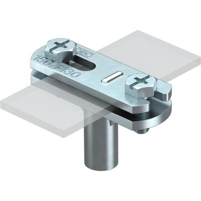 OBO Bettermann OBO 168 FL30M6 Porte-câble avec support, Accessoires électroniques + boîtier, Argent OBO Bettermann OBO 168 FL30M6 Porte-câble avec support, Accessoires électroniques + boîtier, Argent