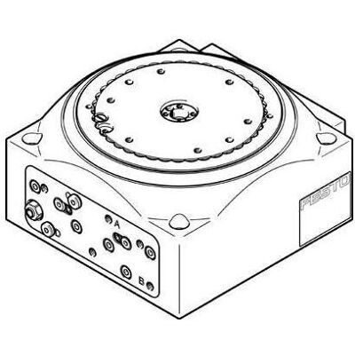 Festo DHTG-90-2-A 548082 Table rotative (Boîtier), Accessoires électroniques + boîtier Festo DHTG-90-2-A 548082 Table rotative (Boîtier), Accessoires électroniques + boîtier