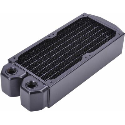 Alphacool NexXxoS XT45 Full Copper 80mm Dual (80 mm), Radiateur pour refroidissement à eau, Noir Alphacool NexXxoS XT45 Full Copper 80mm Dual (80 mm), Radiateur pour refroidissement à eau, Noir