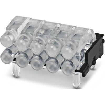 Phoenix Contact HS LC-H-D2/R2XC5-2.54 Lichtleiter PC Transparent 100 St., Accessoires électroniques + boîtier, Transparent Phoenix Contact HS LC-H-D2/R2XC5-2.54 Lichtleiter PC Transparent 100 St., Accessoires électroniques + boîtier, Transparent
