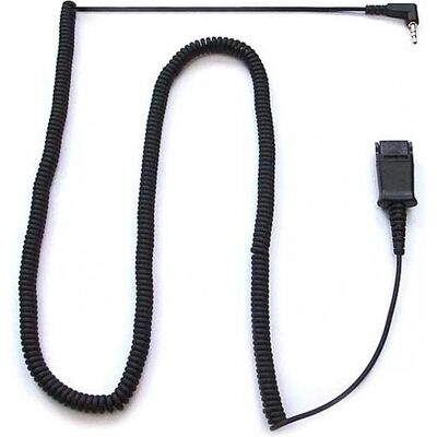 HP Câble Poly 2,5 mm vers QD (3 m), Micro-casque : accessoires HP Câble Poly 2,5 mm vers QD (3 m), Micro-casque : accessoires