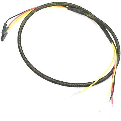 Lamptron Bouton poussoir/interrupteur Câble de connexion - 300mm (30 cm), Câble interne (PC) Lamptron Bouton poussoir/interrupteur Câble de connexion - 300mm (30 cm), Câble interne (PC)