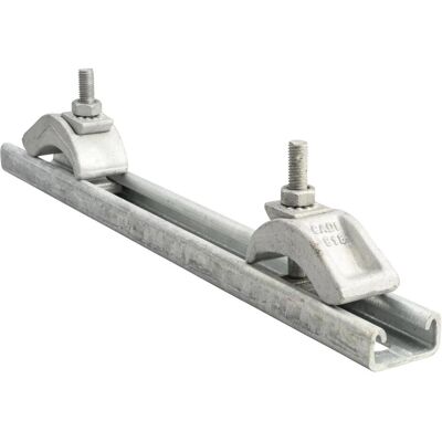 Caddy ERI 5150 Système de fixation P3 L=500mm galvanisé à chaud, Accessoires électroniques + boîtier, Argent Caddy ERI 5150 Système de fixation P3 L=500mm galvanisé à chaud, Accessoires électroniques + boîtier, Argent