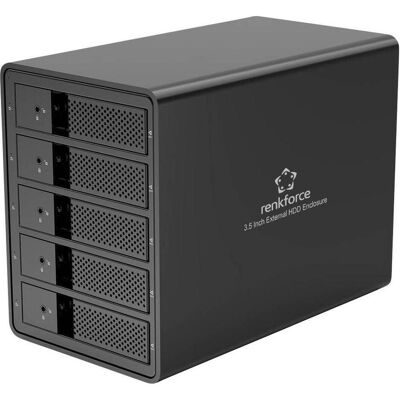 Boîtier disque dur Renkforce RF-6647600 - 3,5 pouces USB 3.0 Boîtier disque dur Renkforce RF-6647600 - 3,5 pouces USB 3.0