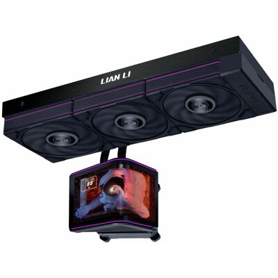 Lian-Li HydroShift II OLED Curved, Refroidissement liquide CPU, Noir Lian-Li HydroShift II OLED Curved, Refroidissement liquide CPU, Noir