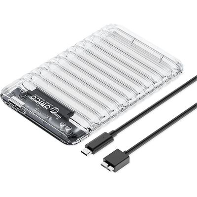 Orico 2139U3-V1 2,5" HDD/SSD USB Micro-B 5Gb/s Festplattenlaufwerk - Transparent (2.5"), Boîtier pour disques durs, Transparent Orico 2139U3-V1 2,5" HDD/SSD USB Micro-B 5Gb/s Festplattenlaufwerk - Transparent (2.5"), Boîtier pour disques durs, Transparent