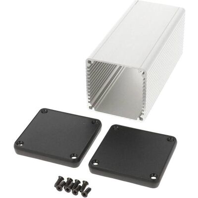 Hammond 1455CS1202 Aluminium extrudiert Klar 1 St. (Boîtier), Accessoires électroniques + boîtier, Transparent Hammond 1455CS1202 Aluminium extrudiert Klar 1 St. (Boîtier), Accessoires électroniques + boîtier, Transparent