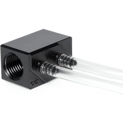 Alphacool Alphac MCX 2x répartiteur avec 1m 5/3mm 1022250 (1 m, Matières plastiques), Refroidissement à eau : tuyau, Noir Alphacool Alphac MCX 2x répartiteur avec 1m 5/3mm 1022250 (1 m, Matières plastiques), Refroidissement à eau : tuyau, Noir