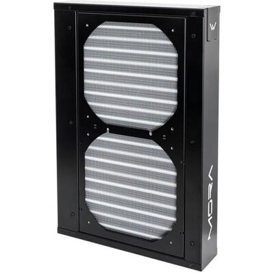 WaterCool RAG MO-RA IV 200 Noir (200 mm), Radiateur pour refroidissement à eau, Noir WaterCool RAG MO-RA IV 200 Noir (200 mm), Radiateur pour refroidissement à eau, Noir