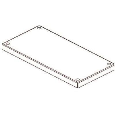 Cubic Daeksel, 1 x 2 module, 182 x 374 mm LxH, Accessoires électroniques + boîtier Cubic Daeksel, 1 x 2 module, 182 x 374 mm LxH, Accessoires électroniques + boîtier