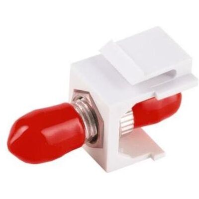 Shiverpeaks -BASIC-S--LWL-Keystone Connecteur, ST-ST, Simplex, MM, rouge (Module Keystone), Réseau : accessoires Shiverpeaks -BASIC-S--LWL-Keystone Connecteur, ST-ST, Simplex, MM, rouge (Module Keystone), Réseau : accessoires