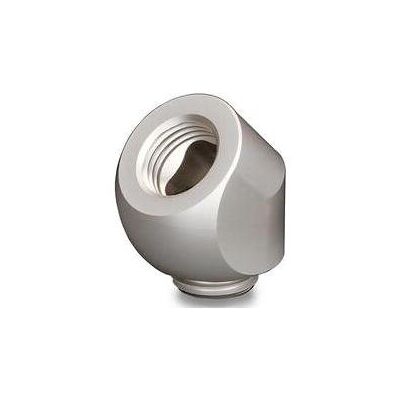 Thermal Grizzly DeltaMate Rotary - 45° Matt Nickel, Raccord Thermal Grizzly DeltaMate Rotary - 45° Matt Nickel, Raccord