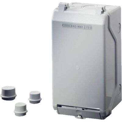 Hensel KG 22862,50cm (9001") Boîtier 205 x 101 x 95 1 pc. (Boîtier), Accessoires électroniques + boîtier, Gris Hensel KG 22862,50cm (9001") Boîtier 205 x 101 x 95 1 pc. (Boîtier), Accessoires électroniques + boîtier, Gris