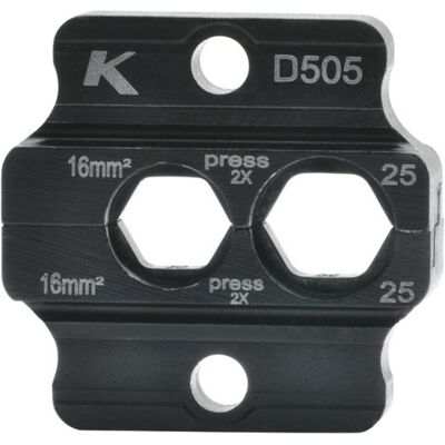 Klauke D504 - Outil de sertissage - 6-16 mm² Klauke D504 - Outil de sertissage - 6-16 mm²