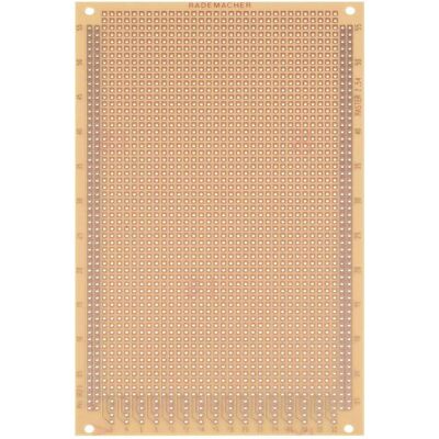 Rademacher WR Platine d'expérimentation papier dur (L x l) 160 mm x 100 mm 35 µm pas 2.54 mm WR-Type 921 1 pc. (Plaque de circuit), Accessoires électroniques + boîtier Rademacher WR Platine d'expérimentation papier dur (L x l) 160 mm x 100 mm 35 µm pas 2.54 mm WR-Type 921 1 pc. (Plaque de circuit), Accessoires électroniques + boîtier