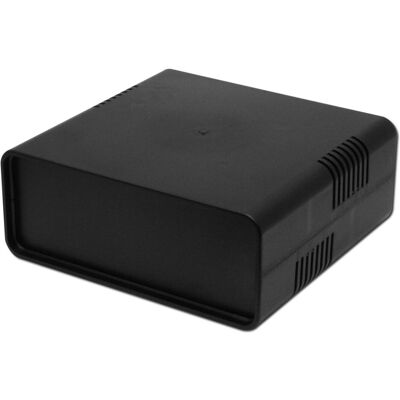 Donau Euro Box Medium Noir (Boîtier), Accessoires électroniques + boîtier, Noir Donau Euro Box Medium Noir (Boîtier), Accessoires électroniques + boîtier, Noir