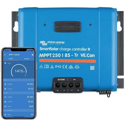 Victron Energy SmartSolar MPPT 250/85-Tr Ve Régulateur de charge solaire - MPPT 250/85 Victron Energy SmartSolar MPPT 250/85-Tr Ve Régulateur de charge solaire - MPPT 250/85