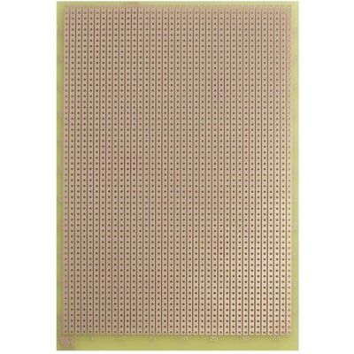 Carte expérimentale époxy Rademacher 732-EP - 160x100mm, Double face, 1.5mm Carte expérimentale époxy Rademacher 732-EP - 160x100mm, Double face, 1.5mm