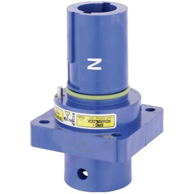 Lapp est boîtier de connecteurs de bureau EPIC POWERLOCK A1 CN bleu SP M12 (44420222), Accessoires électroniques + boîtier, Bleu Lapp est boîtier de connecteurs de bureau EPIC POWERLOCK A1 CN bleu SP M12 (44420222), Accessoires électroniques + boîtier, Bleu