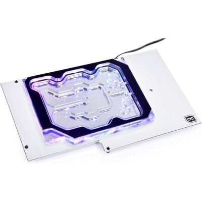 Alphacool Bloc de glace Aurora GPX-N Acrylique Active Backplate 3090 Founders Edition, Refroidissement à eau pour GPU Alphacool Bloc de glace Aurora GPX-N Acrylique Active Backplate 3090 Founders Edition, Refroidissement à eau pour GPU