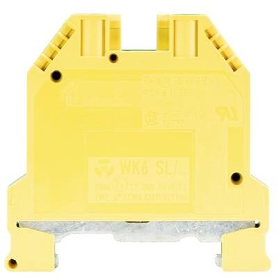 Wieland 57.506.9055.0 jaune-vert de Terre, WK 6 SL/U/V0, Accessoires électroniques + boîtier, Jaune, Vert Wieland 57.506.9055.0 jaune-vert de Terre, WK 6 SL/U/V0, Accessoires électroniques + boîtier, Jaune, Vert