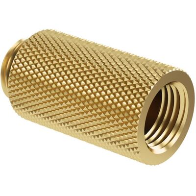 Barrow Rallonge G1/4 pouce droite MF 30 - or, Raccord, Or Barrow Rallonge G1/4 pouce droite MF 30 - or, Raccord, Or