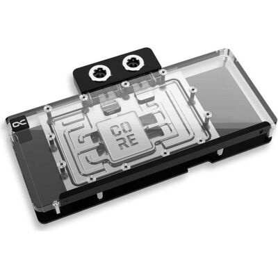 Alphacool Core Geforce RTX 5080/5070 Ti Solid Core (transparent/silber, mit Backplate), Refroidissement à eau pour GPU Alphacool Core Geforce RTX 5080/5070 Ti Solid Core (transparent/silber, mit Backplate), Refroidissement à eau pour GPU