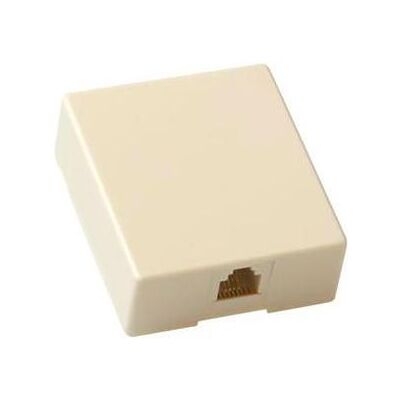 ACT Connecteur : 1x RJ-12 (Boîtier), Accessoires électroniques + boîtier, Beige ACT Connecteur : 1x RJ-12 (Boîtier), Accessoires électroniques + boîtier, Beige