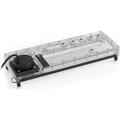 Alphacool AGB Core Distro Plate 360 Links D5/DDC V.2 mit D5 Apex Pumpe, Refroidissement à eau : pompe Alphacool AGB Core Distro Plate 360 Links D5/DDC V.2 mit D5 Apex Pumpe, Refroidissement à eau : pompe