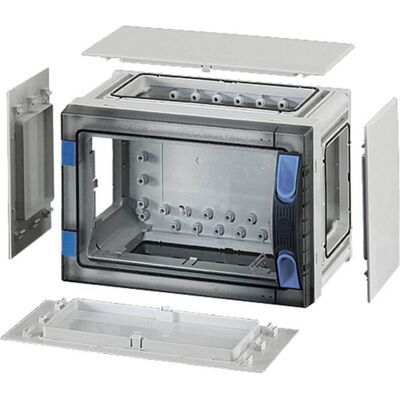 Hensel Boîtier vide ENYSTAR (Boîtier), Accessoires électroniques + boîtier, Transparent, Gris Hensel Boîtier vide ENYSTAR (Boîtier), Accessoires électroniques + boîtier, Transparent, Gris