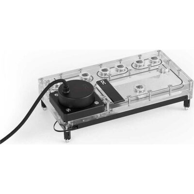 Alphacool Core Distroplate 240 Links V.2 mit D5 Apex Pumpe, für D5/DDC, Refroidissement à eau : pompe Alphacool Core Distroplate 240 Links V.2 mit D5 Apex Pumpe, für D5/DDC, Refroidissement à eau : pompe