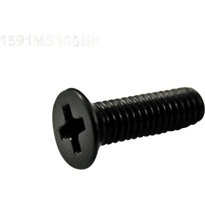 Hammond 1591TS100BK Ersatzschraube Stahl Schwarz 100 St., Accessoires électroniques + boîtier, Noir Hammond 1591TS100BK Ersatzschraube Stahl Schwarz 100 St., Accessoires électroniques + boîtier, Noir