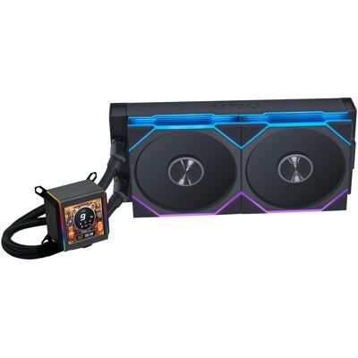 Lian-Li Galahad II LCD 280 TL Wireless AiO Wasserkühlung - schwarz, Refroidissement liquide CPU, Noir Lian-Li Galahad II LCD 280 TL Wireless AiO Wasserkühlung - schwarz, Refroidissement liquide CPU, Noir