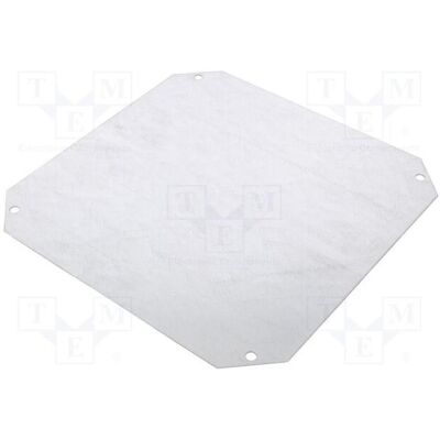 Fibox Plaque de montage 250mm Acier galvanisé Gris, Accessoires électroniques + boîtier, Gris Fibox Plaque de montage 250mm Acier galvanisé Gris, Accessoires électroniques + boîtier, Gris