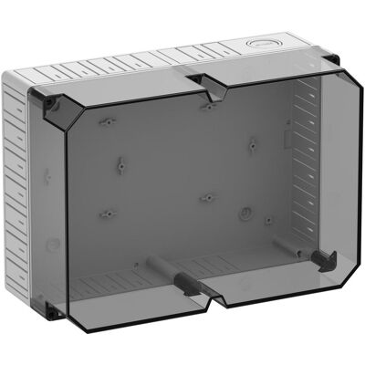 Spelsberg Leergehäuse (Boîtier), Accessoires électroniques + boîtier, Gris, Transparent Spelsberg Leergehäuse (Boîtier), Accessoires électroniques + boîtier, Gris, Transparent