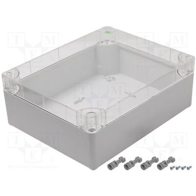Elektro-Plast Boîtier polyvalent : X : 253 mm, Y : 313 mm, Z : 115 mm INDUSTRIEL (Boîtier), Accessoires électroniques + boîtier, Gris Elektro-Plast Boîtier polyvalent : X : 253 mm, Y : 313 mm, Z : 115 mm INDUSTRIEL (Boîtier), Accessoires électroniques + boîtier, Gris