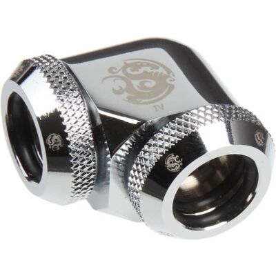 Bitspower Adaptateur Multi-Link 90 degrés 12mm AD vers 12mm AD Hardtube, Raccord, Argent Bitspower Adaptateur Multi-Link 90 degrés 12mm AD vers 12mm AD Hardtube, Raccord, Argent