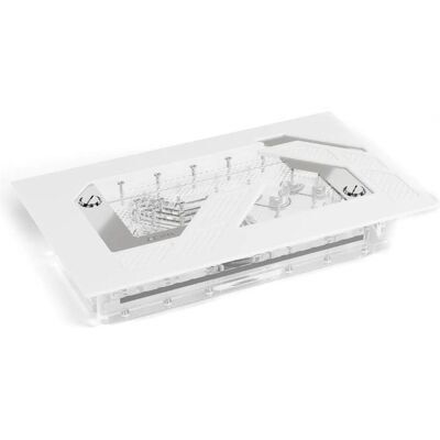 Alphacool Apex Distroplate Dark Base Pro 901 White mit A, Refroidissement à eau : pompe Alphacool Apex Distroplate Dark Base Pro 901 White mit A, Refroidissement à eau : pompe
