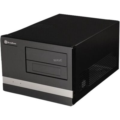 Silverstone SST-SG02B-F Sugo (mATX), Boîtier PC, Noir Silverstone SST-SG02B-F Sugo (mATX), Boîtier PC, Noir