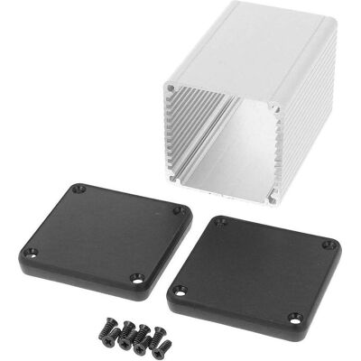 Hammond 1455CS802 Aluminium extrudiert Klar 1 St. (Boîtier), Accessoires électroniques + boîtier, Transparent Hammond 1455CS802 Aluminium extrudiert Klar 1 St. (Boîtier), Accessoires électroniques + boîtier, Transparent