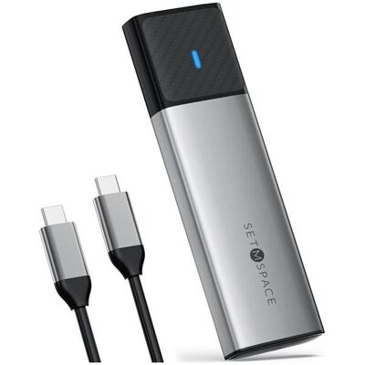 Orico Külső M.2 ház - STPWDM2-G2-GY (USB-A/C -> M.2 NVMe, Max.: 8TB, 10 Gbps) (M.2), Boîtier pour disques durs, Gris Orico Külső M.2 ház - STPWDM2-G2-GY (USB-A/C -> M.2 NVMe, Max.: 8TB, 10 Gbps) (M.2), Boîtier pour disques durs, Gris